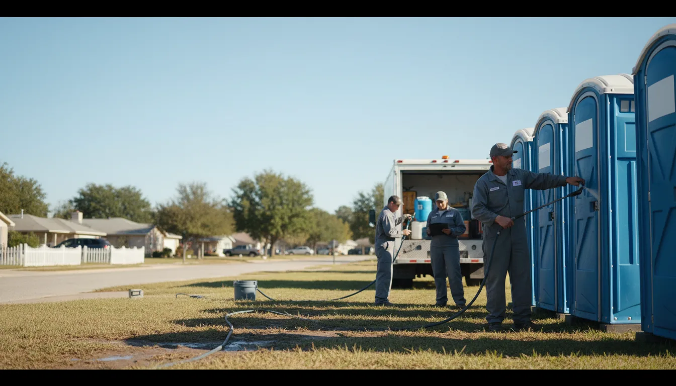 Long-Term Portable Toilet Rental in Adell, WI near me